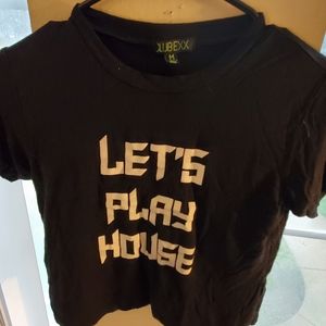 Clubxx let's play house crop top